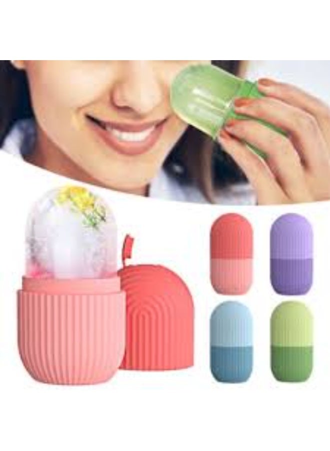 Silicone Facial Massager Tool Can Be Filled With Natural Ingredients Random Color - Image 2